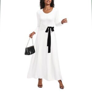 Maxi Dress Long Sleeve Size Medium